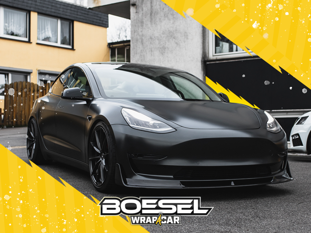 Vollfolierung tesla 1