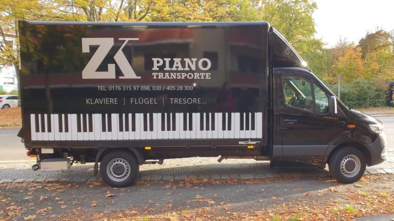 Klavier und Flügeltransport Firmentransporter