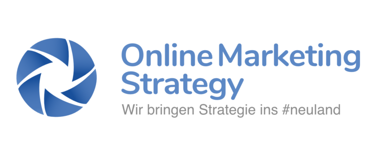 Online Marketing Strategy Logo kompakt subline 768x302