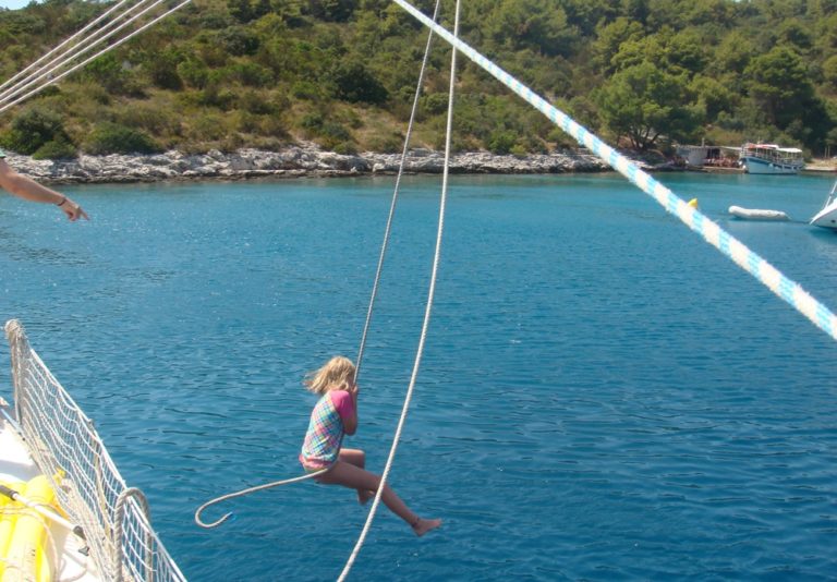 Segeln Familien Kroatien Segelreise Segelurlaub 768x534