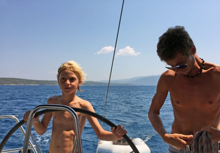 Segeln Kroatien Segeltoern Mitsegeln Skipper Familie Eltern Kind 768x534