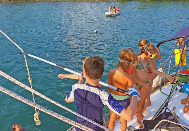 Segelreise Familien Segeltoern Mitsegeln Skipper 768x534