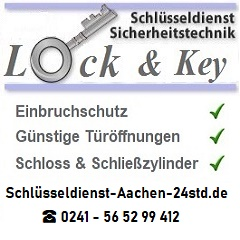 logo schluesseldienst aachen 24std