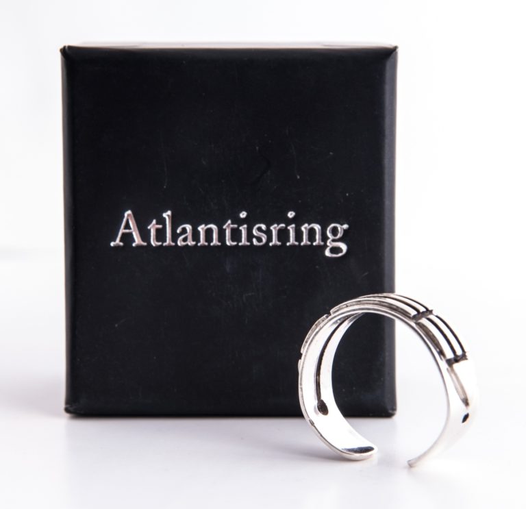 Atlantisring Silber mit Verackung 768x743