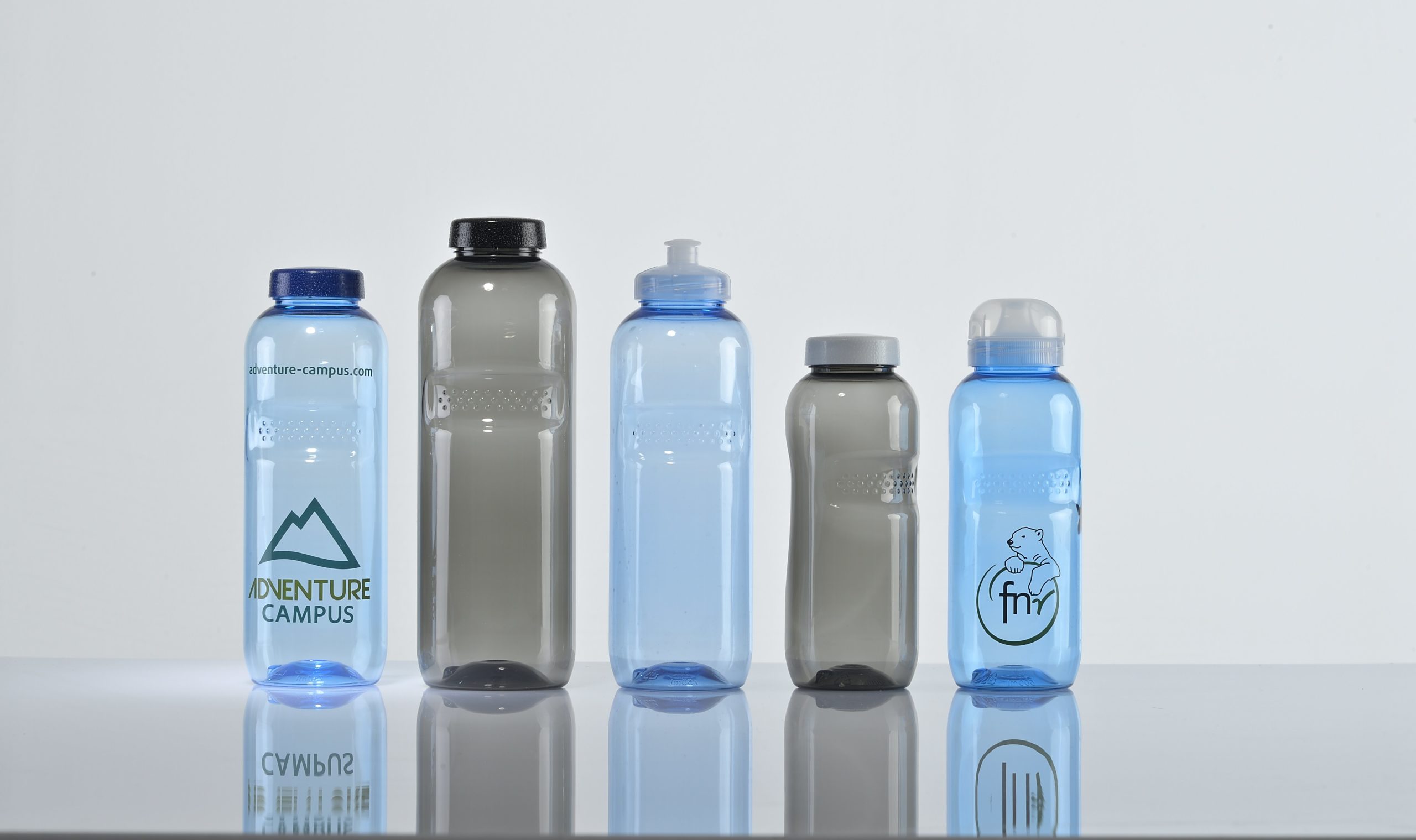 Kavodrink Trinkflaschen aus bruchsicherem, schadstofffreiem Tritan. Auch mit Logo oder Design