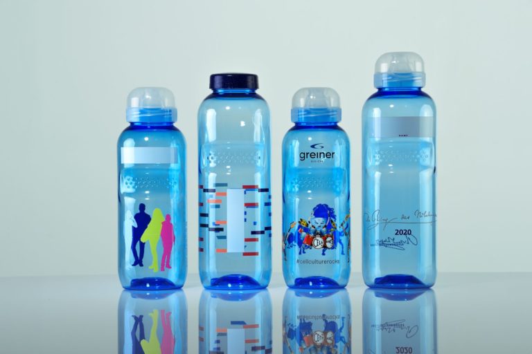 Kavodrink Trinkflaschen aus bruchsicherem, schadstofffreiem Tritan. Auch mit Logo oder Design