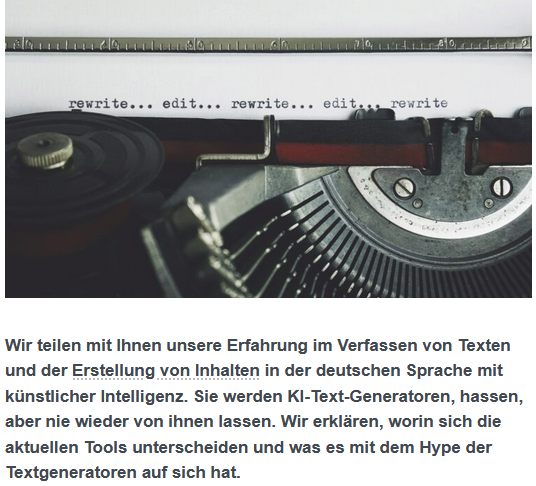 2022 10 09 15 47 55 Top 5 KI Text Generatoren auf Deutsch   Aloma.de – Mozilla Firefox