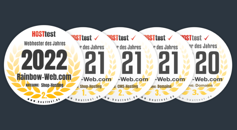 Business Hosting bei Rainbow-Web.com