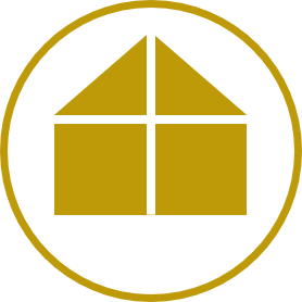 Spotlight Real Estate Stempel Gold und Weiss