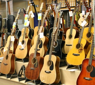 Gitarrensammlung versichern