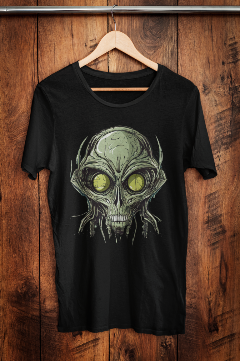 mockup of a heathered t shirt placed on a hanger against a wooden wall m18081 r el2 16 768x1151