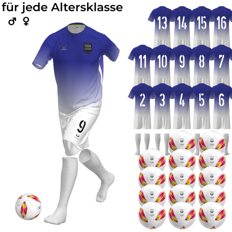Fussball Trikot Set Spice navy weiss 768x768