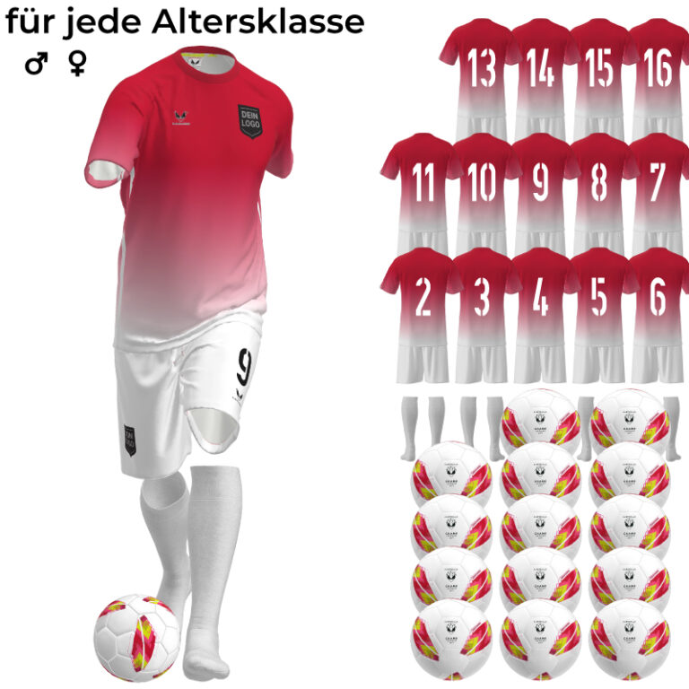 Fussball Trikot Set Spice rot weiss 768x768