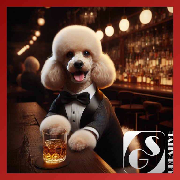 Poodle chilling 768x768