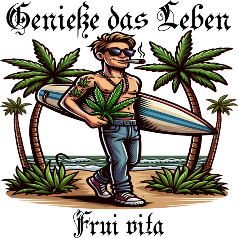 geniesse das leben frui vita mit schrift fertig 768x768