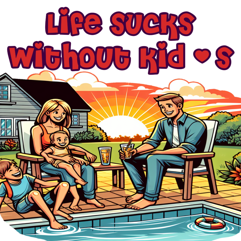 Life sucks without kids small 768x768