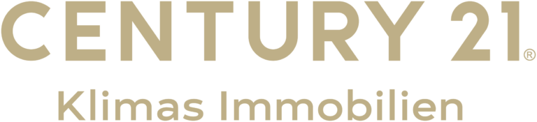 C21 Logo Klimas Immobilien CA RelentlessGold rgb 768x175