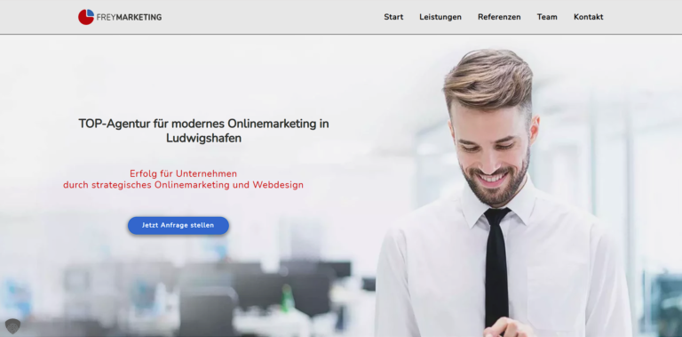 Frey Marketing Website 768x379